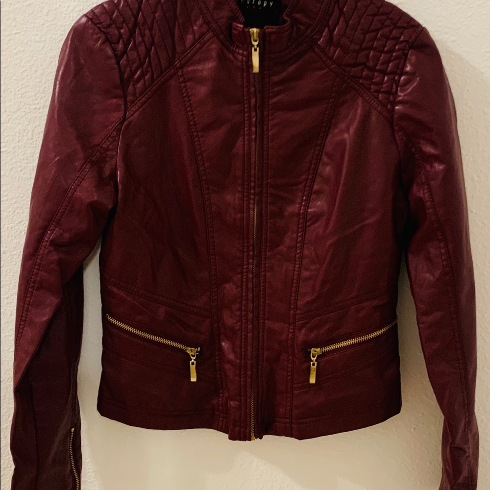leather jacket